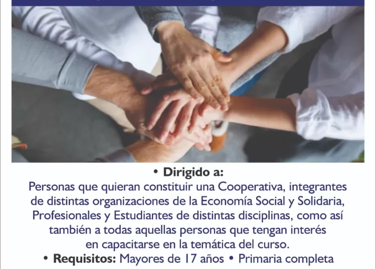 Ofrecen curso de capacitación en entidades cooperativas