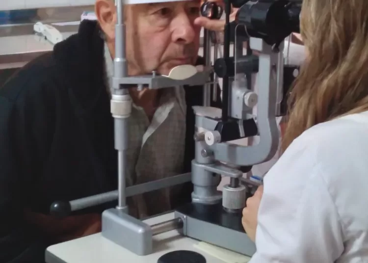 Tres Arroyos participó de la campaña nacional de glaucoma