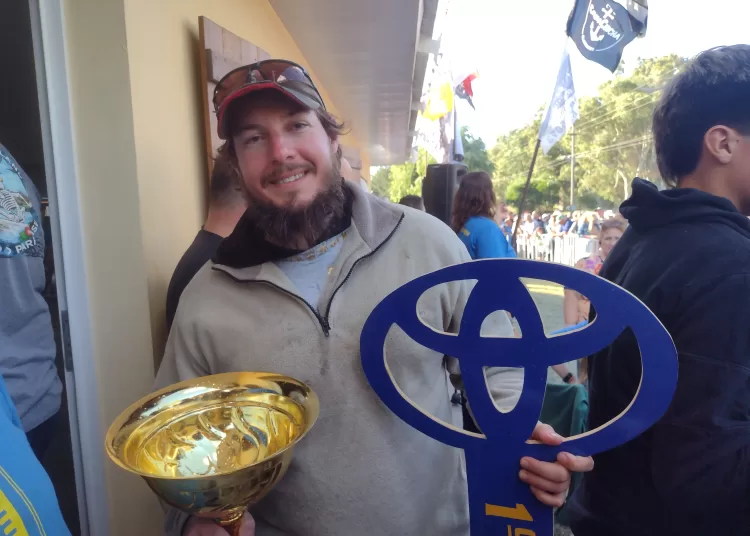 Mateo Cerri, de De la Garma, ganó la camioneta de Las 6 Horas de Echegoyen