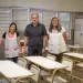 Visita del intendente y la directora del Consejo Escolar a escuelas del distrito