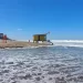 El ciclón extratropical se hace sentir: oleaje, crecida y fuerte viento sur en la costa distrital