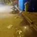 Efectúan operativo de limpieza en el predio triguero