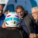 Capacitaron en seguridad vial y sortearon cascos