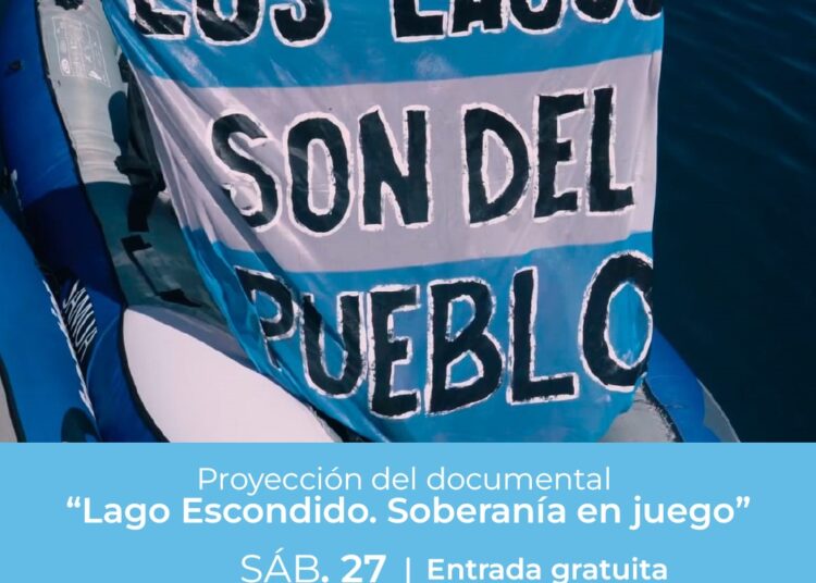 Centro Cultural La Estación: proyección del documental «Lago Escondido. Soberanía en juego»
