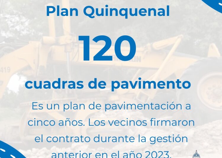Tres Arroyos avanza con el Plan Quinquenal de Pavimentación
