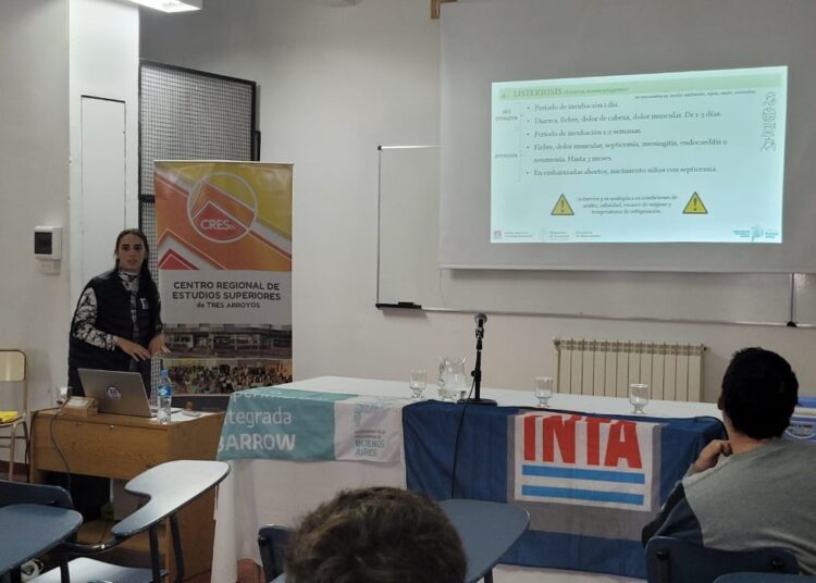 Oficiaron la primera parte de la capacitación en buenas prácticas de manipulación de carne