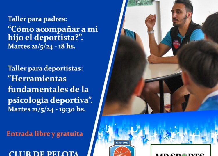 Psicólogo deportivo brindará talleres a padres y deportistas en Club de Pelota