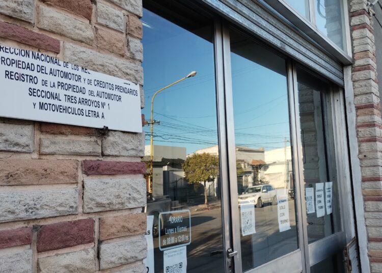 Registros del automotor funcionan con normalidad en la ciudad