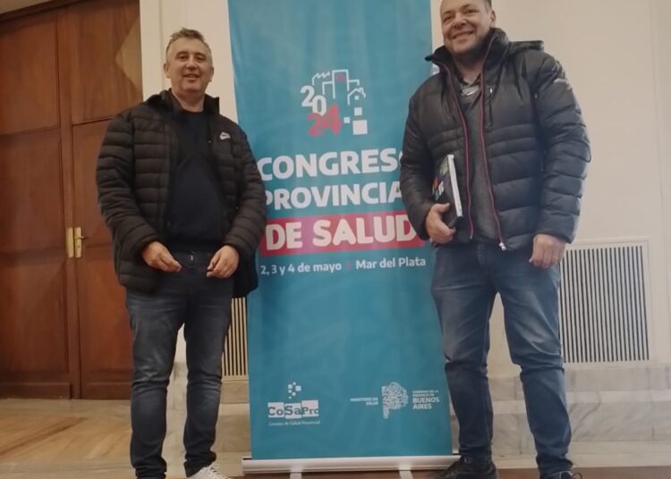 Los directores del Centro de Salud presentes en las actividades centrales del COSAPRO