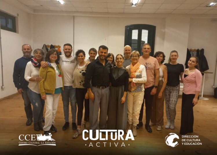 Exitoso seminario de tango en La Estación