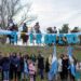 Acto protocolar del Día de la Bandera en el Puente Viejo