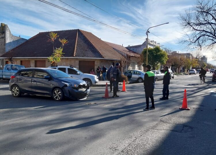 Herida leve tras cuádruple choque en Falucho e Istilart