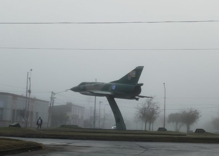 No se vio nada: la niebla y el frío, protagonistas del inicio de la semana