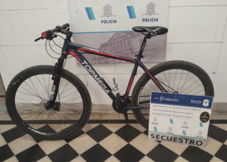 Recuperaron una bicicleta robada