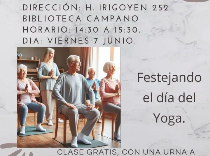 La Fundación Campano se suma con actividades a la celebración del Día del Yoga