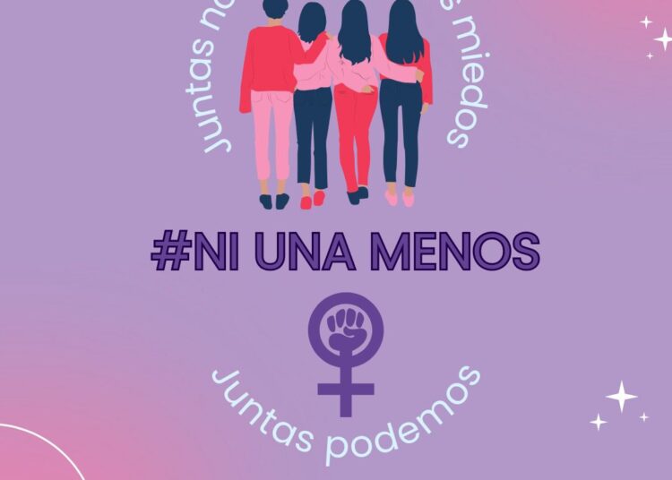 Conmemoración del movimiento Ni Una Menos con actividades de sensibilización y proyectos de inclusión