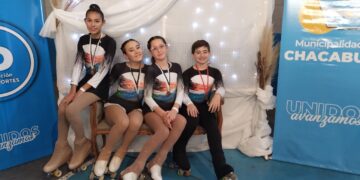 Patinadoras de Colegiales se consagraron campeonas provinciales