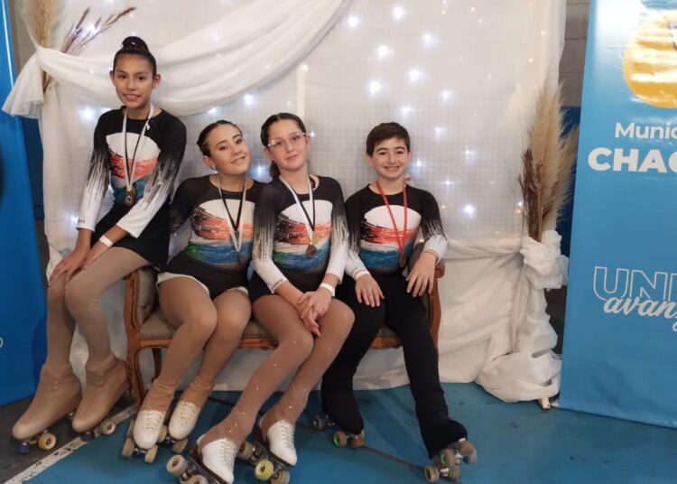 Patinadoras de Colegiales se consagraron campeonas provinciales
