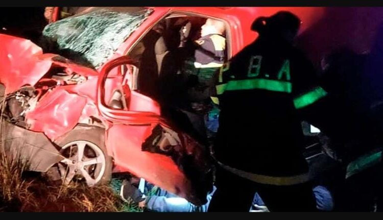 Una pareja claromequense resultó herida tras choque frontal en la ruta 88