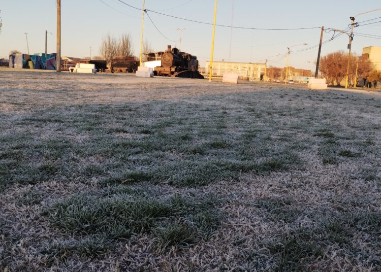 Por tercer día consecutivo, el termómetro se ubicó bajo cero