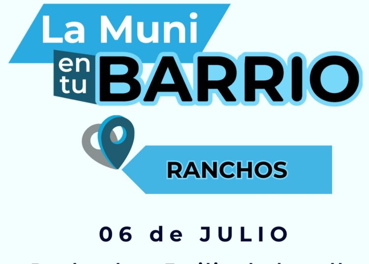 Este sábado, tercera edición de La Muni en tu Barrio