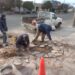 Reparan veredas en distintos puntos de la ciudad