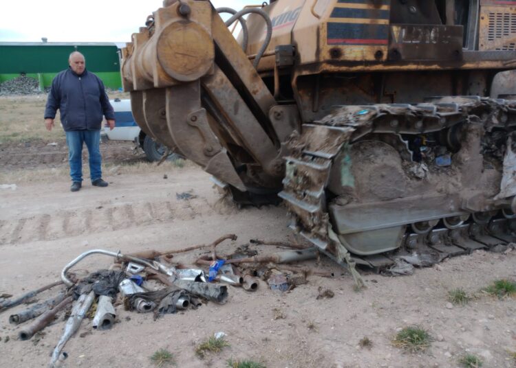 Tres Arroyos destruye caños de escape de motos secuestrados por ruidos molestos