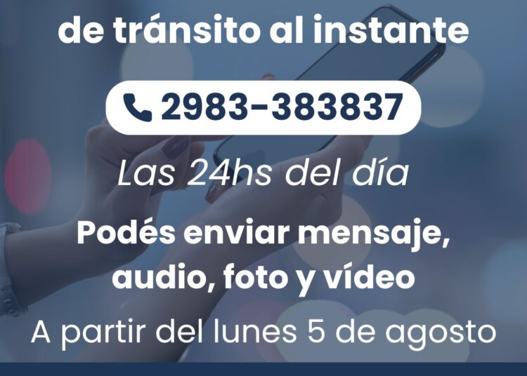 La Secretaría de Seguridad implementará nuevo canal de denuncias por infracciones de tránsito