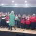 A sala llena, el Club Español ofició encuentro y concierto coral