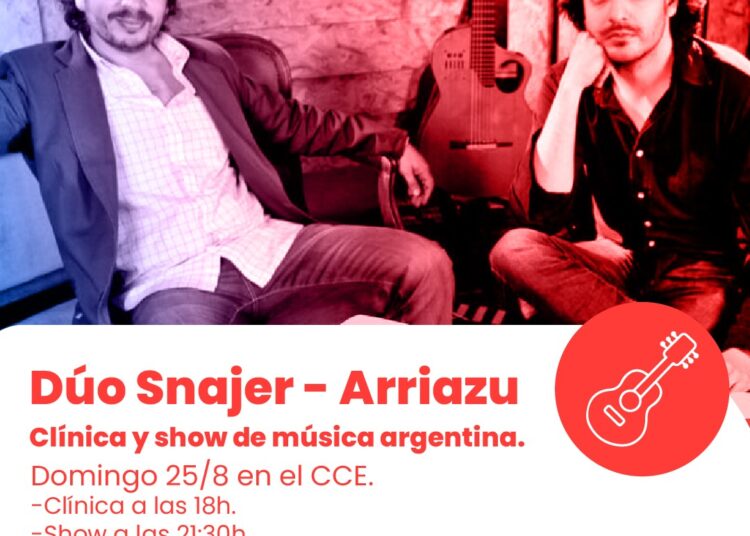 Presentación del Dúo Snajer – Arriazu en La Estación