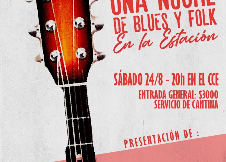 «Una noche de Blues y Folk» en La Estación