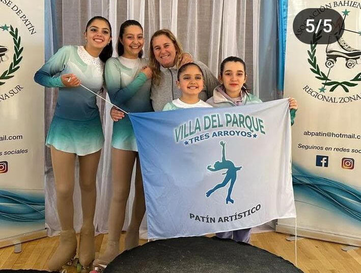 Brillan en la Copa Roberto Rodríguez: Patinadoras locales demuestran su crecimiento en Bahía Blanca