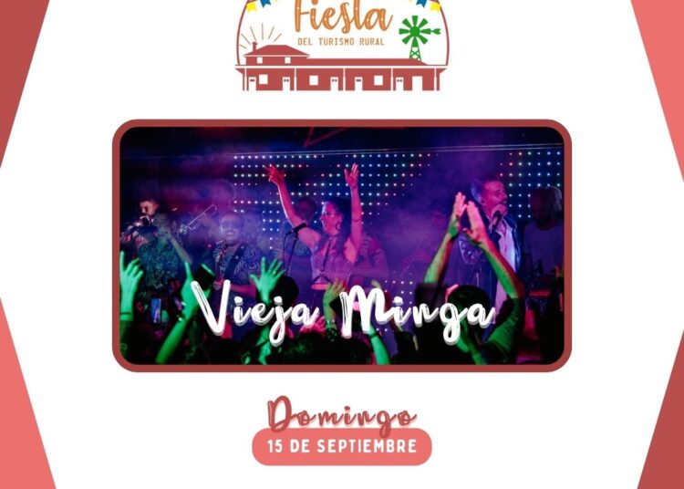 Gran cierre con Vieja Minga en la Fiesta del Turismo Rural
