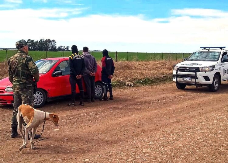 Infraccionaron a tresarroyenses por cazar furtivamente en Chaves