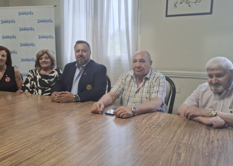 Gobernador rotario visitó la ciudad y adelantó trabajos futuros en el Hospital junto al Municipio