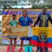 Los atletas locales finalizaron su participación en Santa Rosa