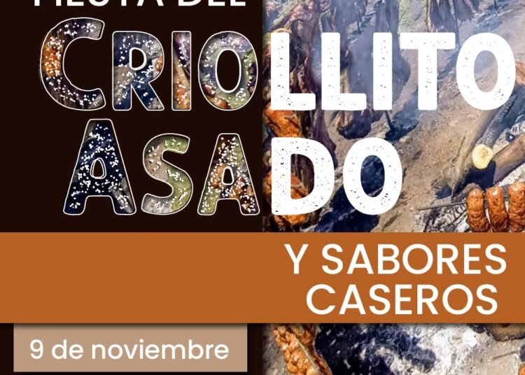 En Orense, llega la tercera edición de la Fiesta del Criollito Asado y Sabores Caseros