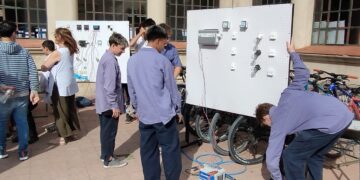 Abrieron la Muestra Estática y Dinámica en la Escuela Técnica