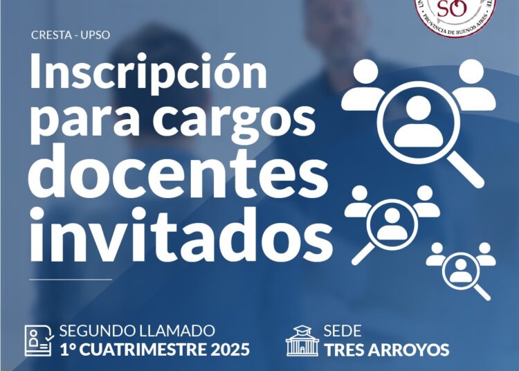 CRESTA-UPSO 2025: Mañana finaliza la inscripción para cubrir cargo en Producción Agropecuaria Sostenible