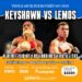 El viernes 8 habrá exhibición boxística solidaria y proyección del combate Lemos – Davis