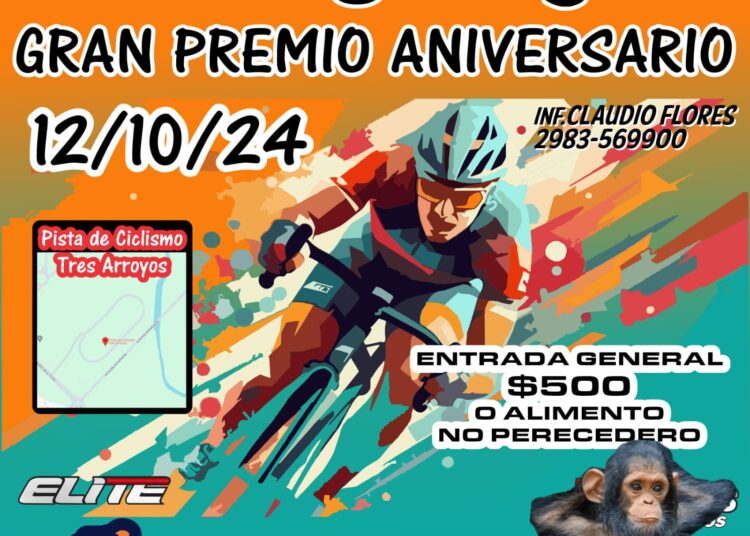 El sábado se realiza un nuevo festival de Ciclismo