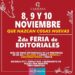 El fin de semana, feria de editoriales bonaerenses en la ciudad