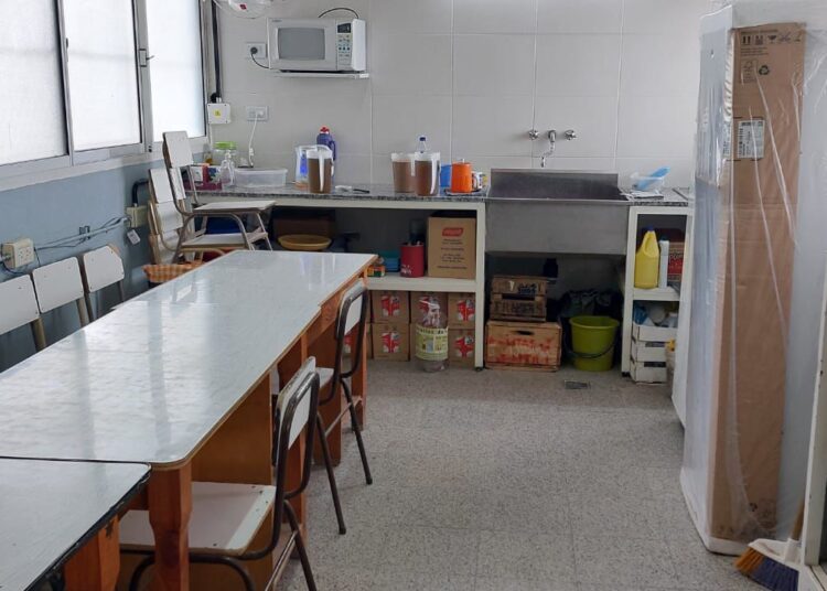 Reinauguraron el comedor escolar de la Secundaria 10 de Claromecó
