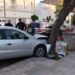 Herida y daños totales en un auto tras violento choque en Dorrego y Pedro N. Carrera