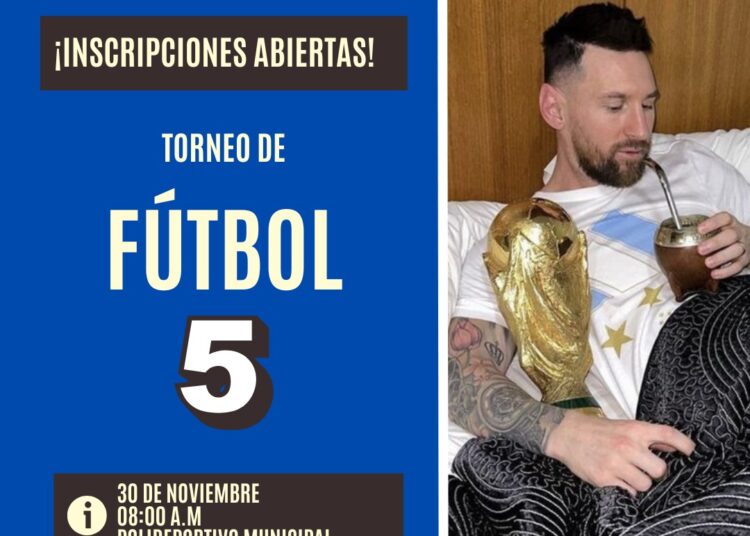 Torneo de fútbol organizado por estudiantes del ex nacional