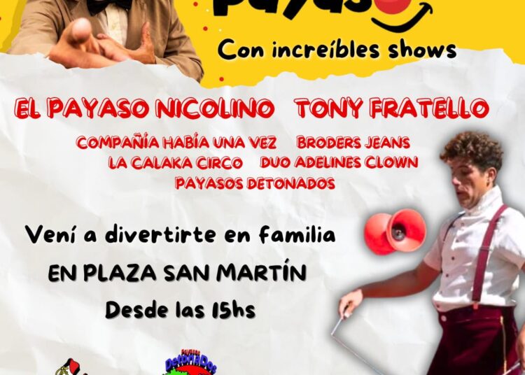 El domingo se celebra el Día Internacional del Payaso