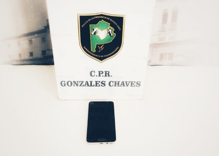 Chaves: recuperaron celular robado en un establecimiento rural