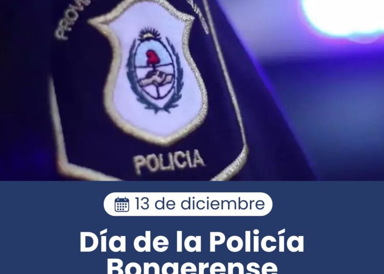 El Municipio saluda por el Día del Policía Bonaerense