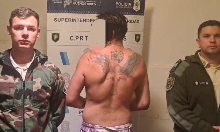 Detuvieron a un hombre considerado «de alta peligrosidad» y vinculado a venta de drogas