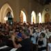 Ofrecieron concierto navideño en la Iglesia del Carmen
